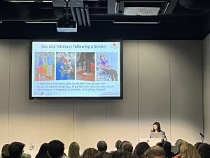 Diana Wong Ramons speaking at ESOC 2024