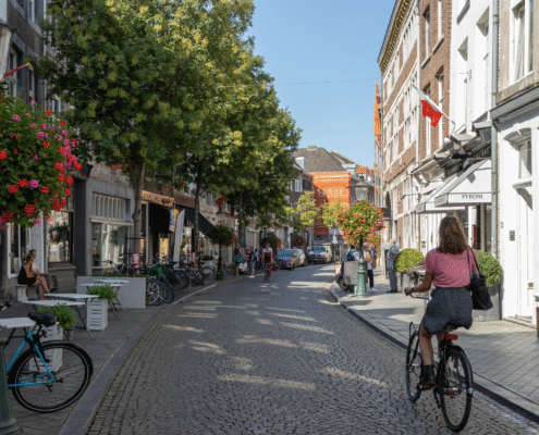 A full congress hall listening to a speaker