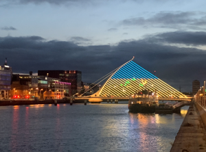 Samuel Beckett Bridge Dublin, 24.08.2023 